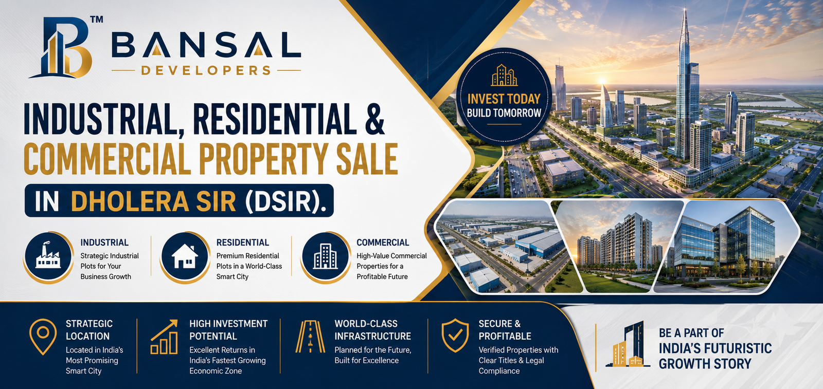 Commercial Property Sale in Dholera SIR (DSIR)
