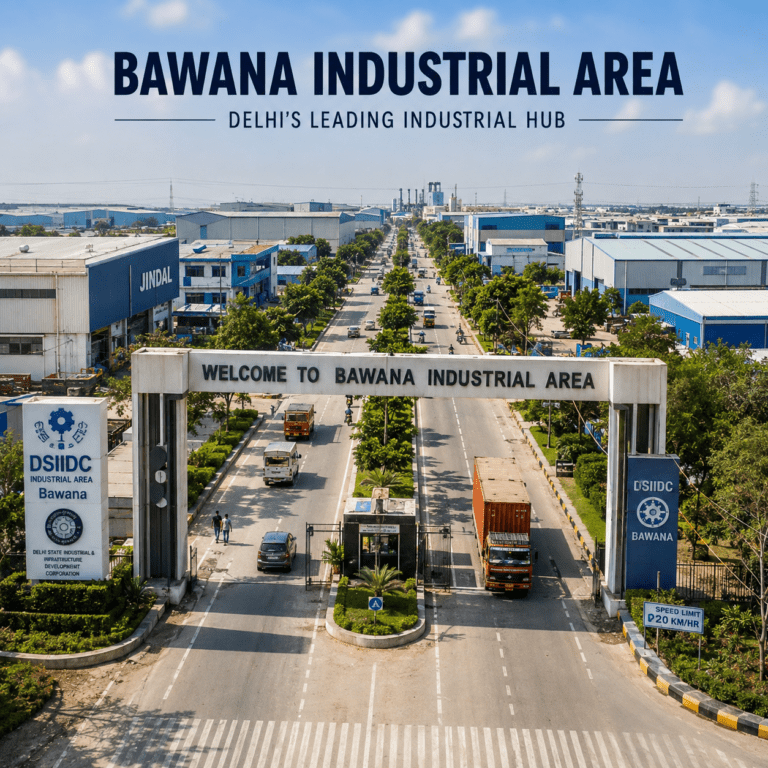 Industrial Property Sale in DSIIDC Bawana 1 Industrial Shed for Rent in Bawana Industrial Area